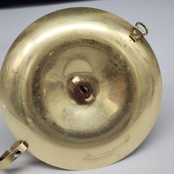 Nautical Brass Candle Holder Swivels While Walking 4.5" Tall VTG MCM - Picture 6 of 9